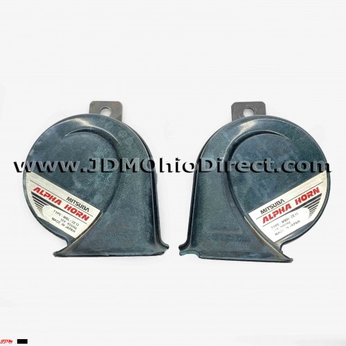 JDM Mitsuba MBL-2E12 400Hz Alpha Horns 